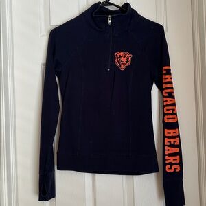 PINK Victoria's Secret Chicago Bears NFL quarter zip